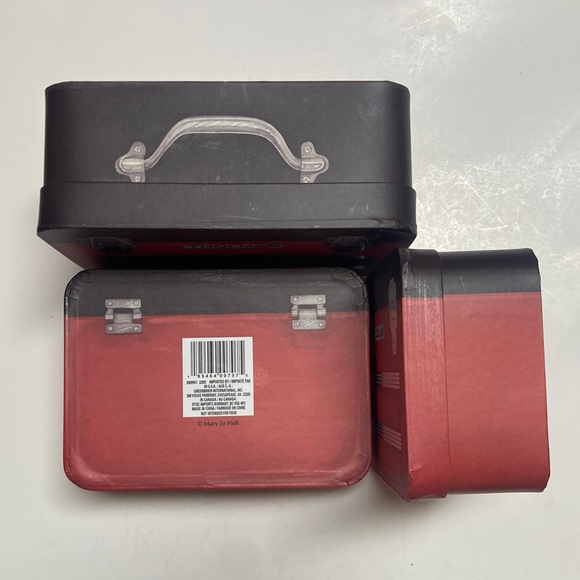 Fathers’ Day Gift Nesting Boxes Set of 3 Tool Box Design - Picture 3 of 6